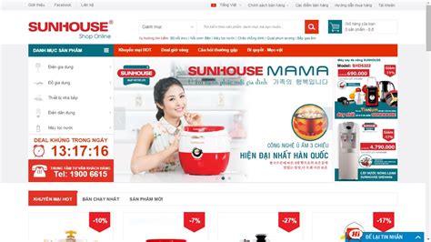 Website chính thức của Tập đoàn SUNHOUSE .